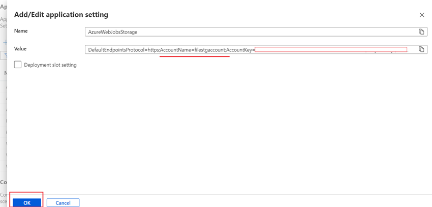 How to upload files into Azure Blog Storage using Azure functions in C#